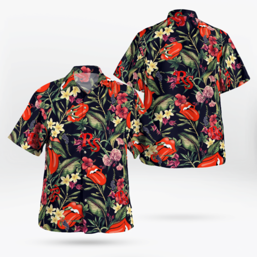The Rolling Stones Tropical Hawaiian Shirt Aloha Shirt For Men Women