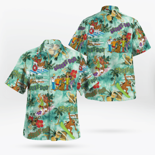Scooby Doo Tropical Hawaiian Shirt Aloha Shirt For Men Women