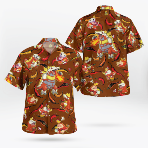 Fuecoco Pokmon Hawaii Shirt Aloha Shirt For Men Women