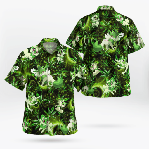 Pokmon Hawaii Shirt Aloha Shirt For Men Women