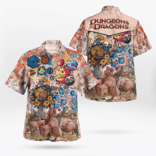 Dungeons And Dragons Hawaii Shirt Aloha Shirt For Men Women
