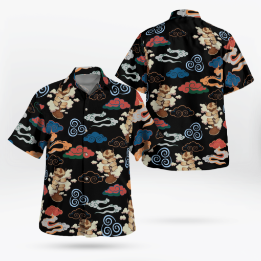 Appa Dream Sweet Pattern Cloud Outfit Aloha Shirt For Men Women