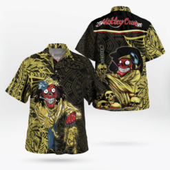 Motley Crue Tribal Hawaii Shirt Aloha Shirt For Men Women