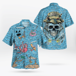 Skull Vacation Hawaii Shirt Aloha Shirt For Men Women