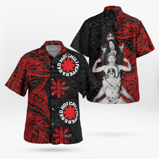 Red Hot Chili Peppers Tribal Hawaii Shirt Aloha Shirt For Men Women