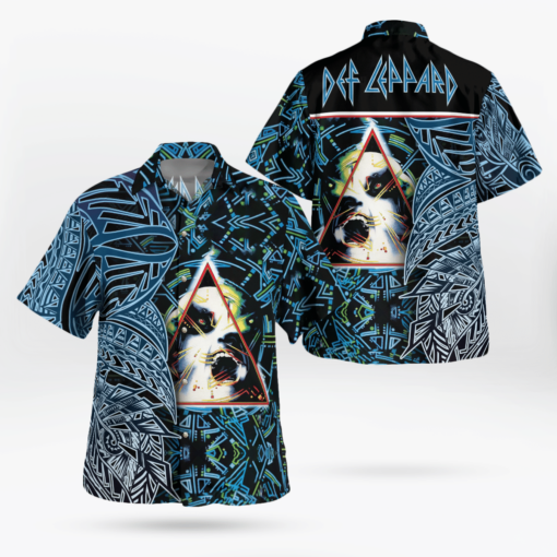 Def Leppard Tribal 2022 Hawaii Shirt Aloha Shirt For Men Women