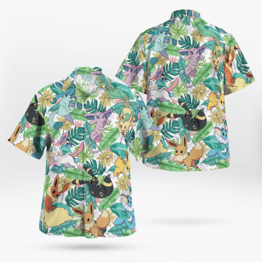 Eevee evolutions Hawaii Shirt Aloha Shirt For Men Women