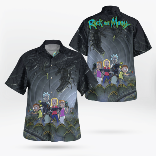 Rick And Morty 2022 Hawaii Shirt Aloha Aloha Shirt For Men Women