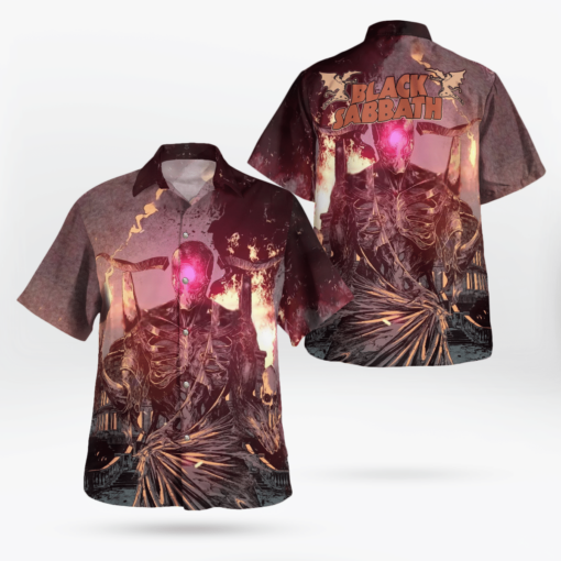 Black Sabbath 2022 Hawaii Shirt Aloha Shirt For Men Women