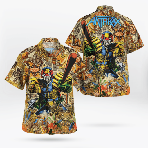 Anthrax Tropical 2022 Hawaii Shirt Aloha Shirt For Men Women
