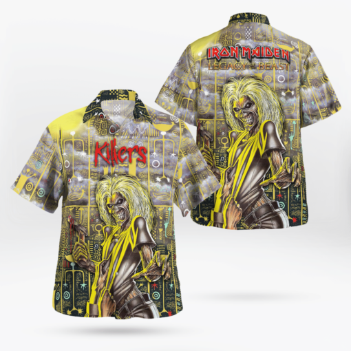 Iron Maiden Tour 2022 Tribal Tropical Hawaii Shirt Aloha Shirt For Men Women