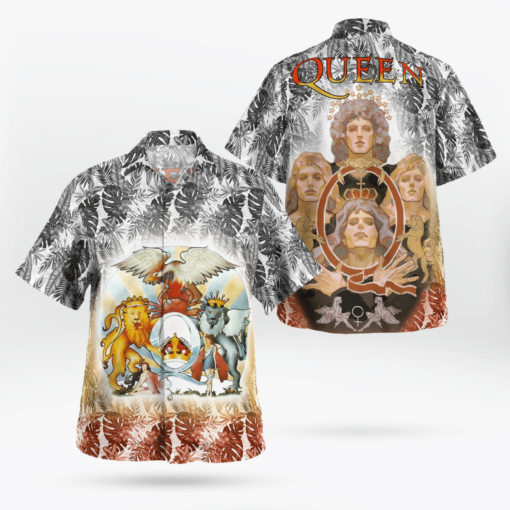 Queen Amazing Raven X Artwork Hawaiian Shirt Aloha Shirt For Men Women