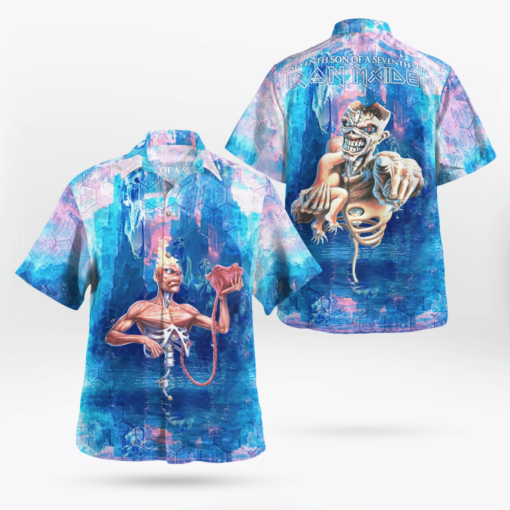 Iron Maiden Seventh Son Of A Seventh Son Frozen Hawaiian Shirt Aloha Shirt For Men Women