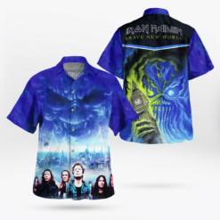 Iron Maiden Brave New World 2000 Hawaiian Shirt Aloha Shirt For Men Women