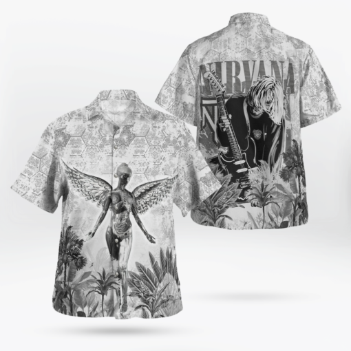 Nirvana Rock And Roll Hawaiian shirt Aloha Shirt For Men Women