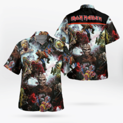 Iron Maiden Big Fan Hawaiian Shirt Aloha Shirt For Men Women