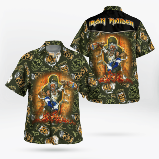 Irm Skull Army B Day Hawaii Shirt Aloha Shirt For Men Women