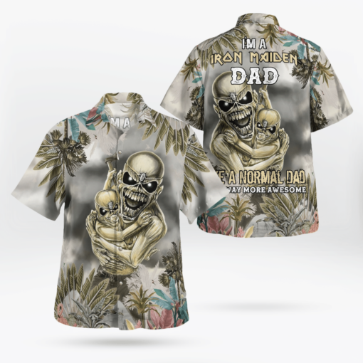 Im A Irm Dad Like A Normal Dad Tropical Fathers Day Hawaii Shirt Aloha Shirt For Men Women