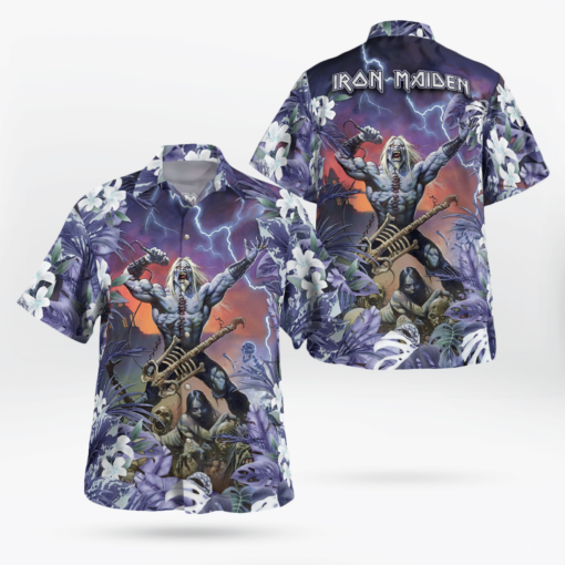 Iron Maiden The MoStar Trek Metal Ever Shirt Aloha Shirt For Men Women
