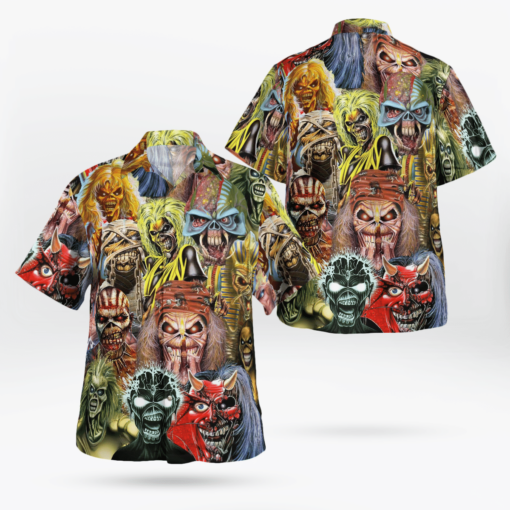 Iron Maiden Big Fan Eddie Hawaii Shirt Aloha Shirt For Men Women