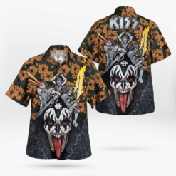 KISS heavy mental Hawaiian Shirt Aloha Shirt For Men Women