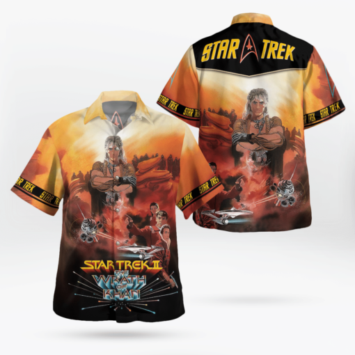 Star Trek The Wrath Of Khan Hawaii Shirt Aloha Shirt For Men Women