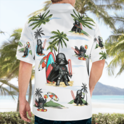 Darth Vader Summer Time Hawaiian Shirt - White - Dream Art Europa