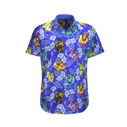 Eevee Tropical Beach Outfits Super Hot Aloha Shirt For Men Women