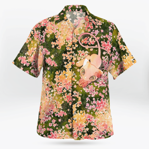 Mew Summer Flowers Beach Outfits New Aloha Shirt For Men Women