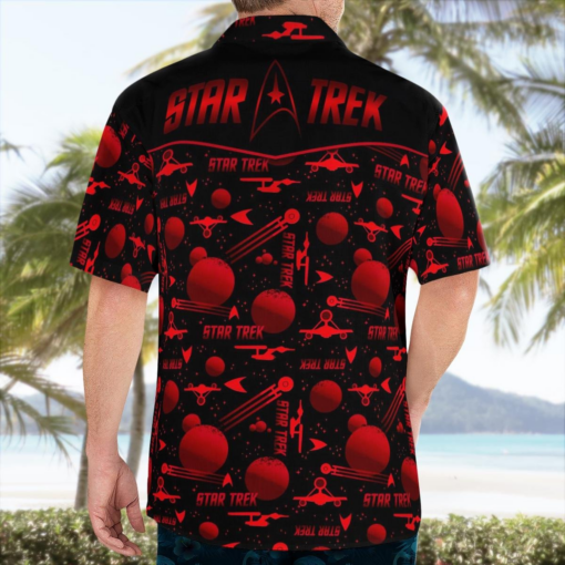 Star Trek Red Hawaiian Shirt Aloha Shirt For Men Women