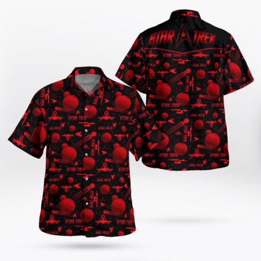 Star Trek Red Hawaiian Shirt Aloha Shirt For Men Women