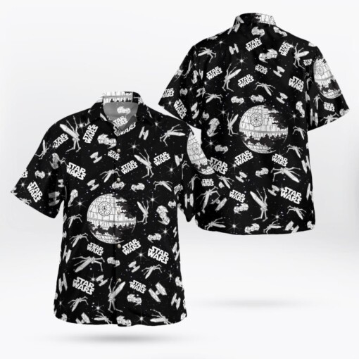 Star Wars Black Hawaiian Shirt Aloha Shirt For Men Women