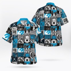 Star Wars Rebels Blue Hawaiian Shirt Aloha Shirt For Men Women