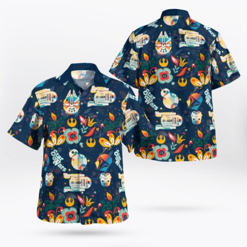 Star Wars Retro Colorfurl Hawaiian Shirt Aloha Shirt For Men Women