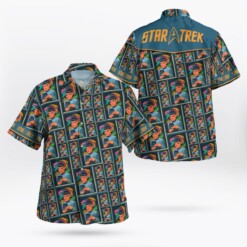 Star Trek Love Cat Hawaiian Shirt Aloha Shirt For Men Women