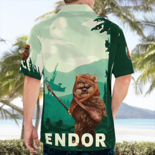 Star Wars Endor Hawaiian Shirt Aloha Shirt For Men Women