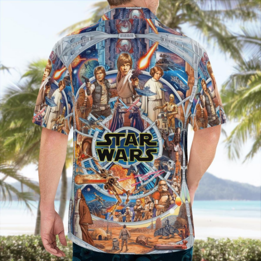 Star Wars Mens Hawaiian Shirt Aloha Shirt For Men Women
