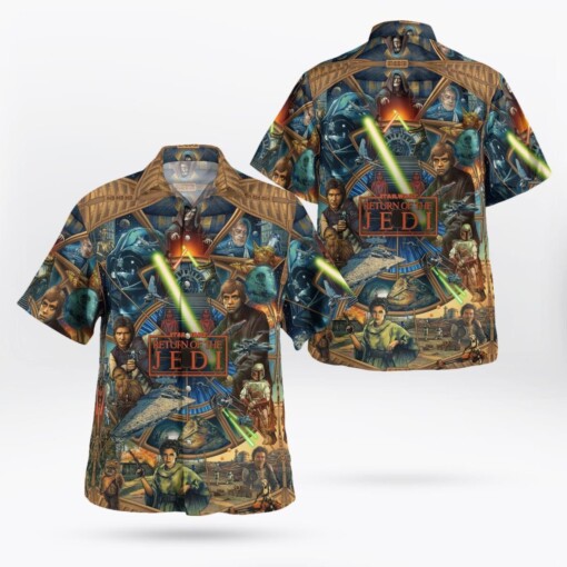 Star Wars Of The Jedi Hawaii Shirt Aloha Shirt For Men Women