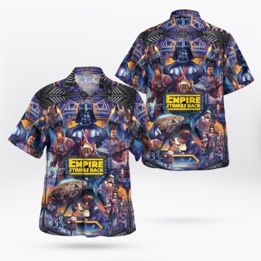 Star Wars The Empire Strikes Back Hawaii Shirt Aloha Shirt For Men Women