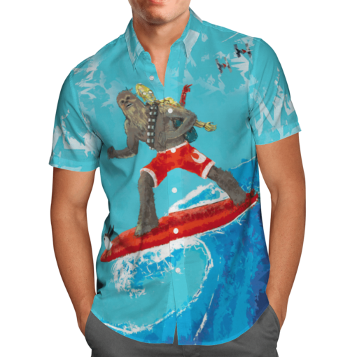 Chewie Surfing Hawaii Shirt Aloha Shirt For Men Women