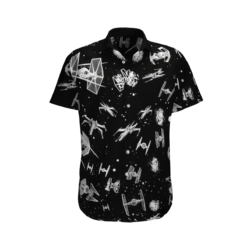 Space Ships Hawaii Shirt Aloha Shirt For Men Women