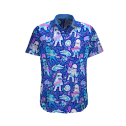Imperial Troopers Beach Outfits Aloha Shirt For Men Women