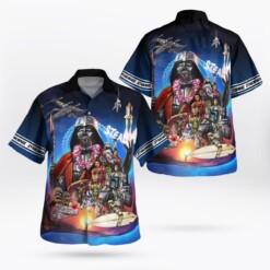 Funny Star Wars Beach Hawaiian Shirt Aloha Shirt For Men Women