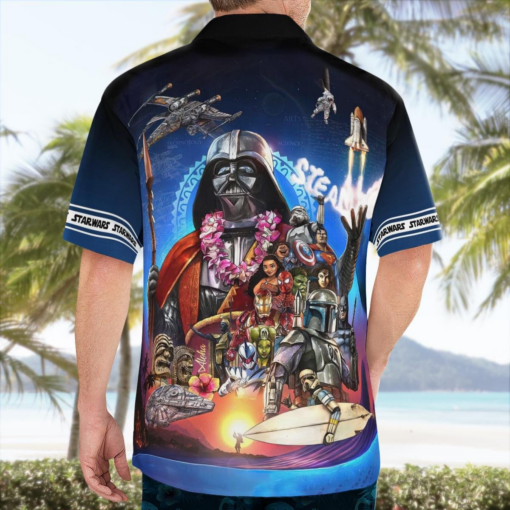 Funny Star Wars Beach Hawaiian Shirt Aloha Shirt For Men Women