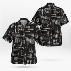 Space Ships Star Wars - Hawaiian Shirt - Dream Art Europa