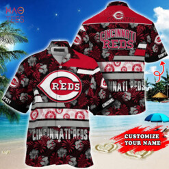 Cincinnati Reds MLB-Super Hawaiian Shirt Summer Aloha Shirt For Men Women Dark Coconuts Style 01