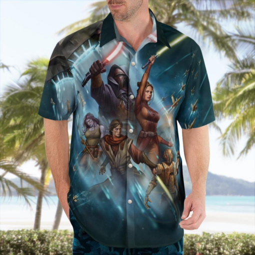 Star Wars Knights Of The Old Hawaii Shirt Aloha Shirt For Men Women