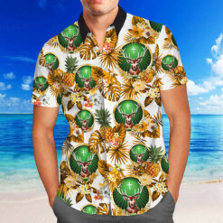 Jagermeister Gifts Button Up Shirts Aloha Shirts Men Wine Lover Shirts - Dream Art Europa