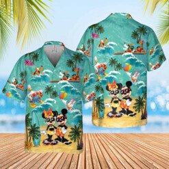 Disney Mickey And Minnie Magical Hawaiian Shirt - Dream Art Europa