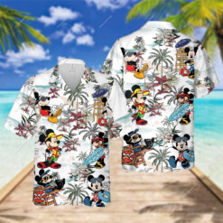 Custom Mickey Mouse Summer Hawaiian Shirt Summer Aloha Shirt For Men Women - Dream Art Europa